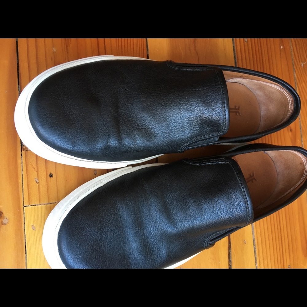 Frye slip-on leather shoes